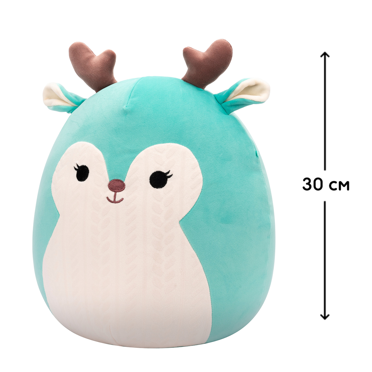 М'яка іграшка Squishmallows – Олень Лопсанг (Lopsang) – 30 см — превʼю 9