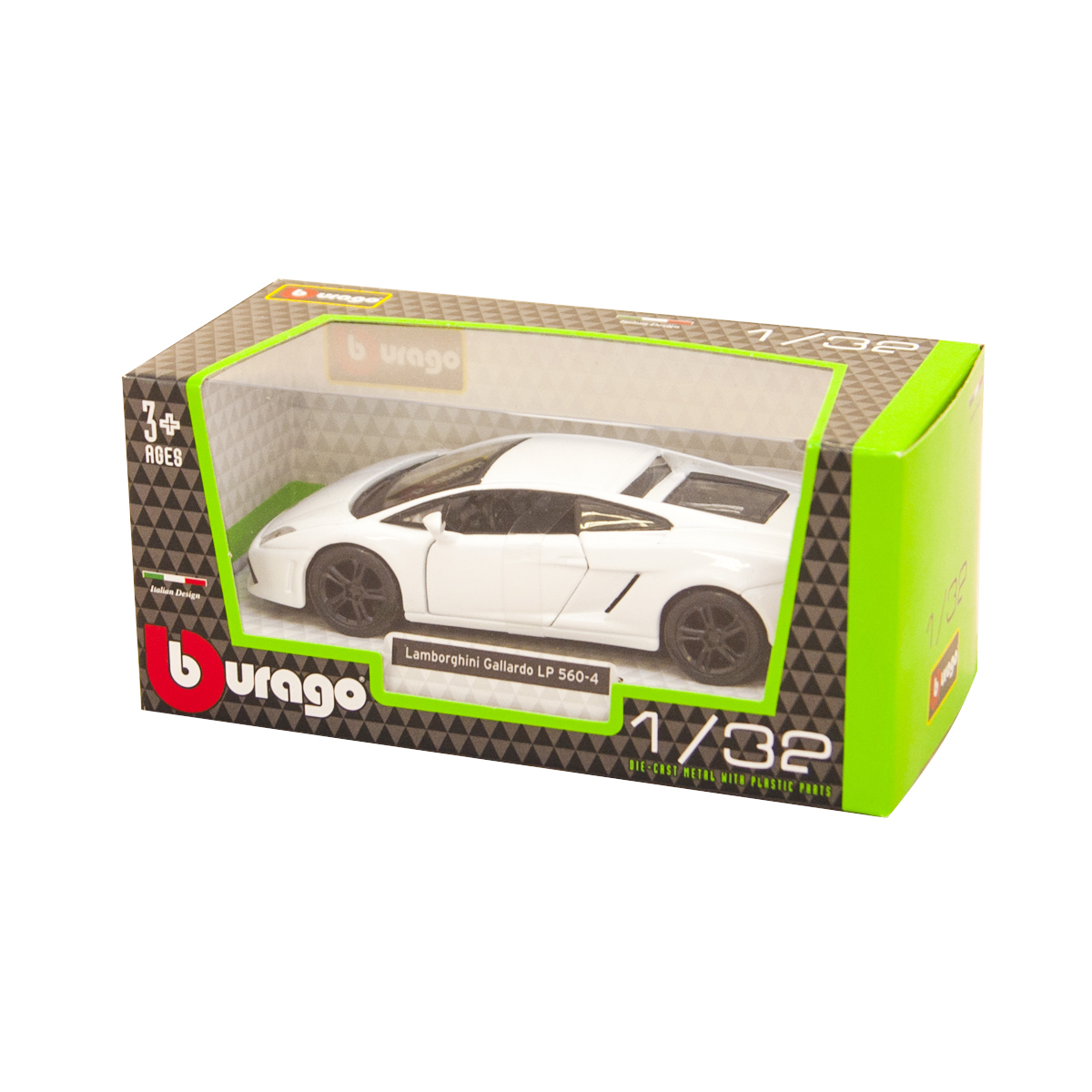 Автомодель Bburago Lamborghini Gallardo LP560-4 2008 металева 1:32 — превʼю 21