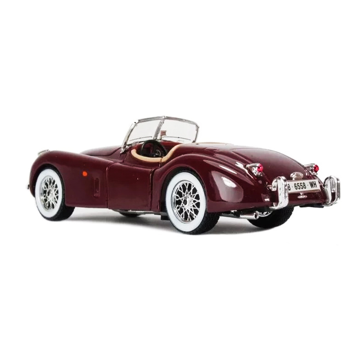 Колекційна автомодель Jaguar XK 120 1951 Bburago 1:24 металева — превʼю 18