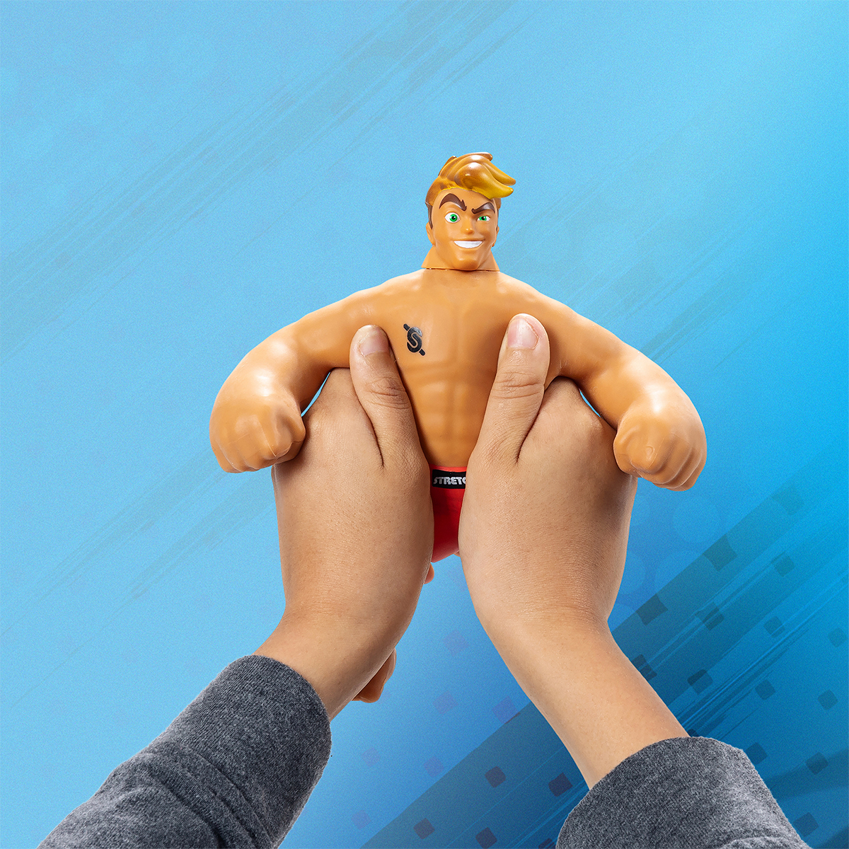 Стретч-іграшка Боєць Стронг серії Stretch Armstrong для хлопчиків та дівчаток — превʼю 8