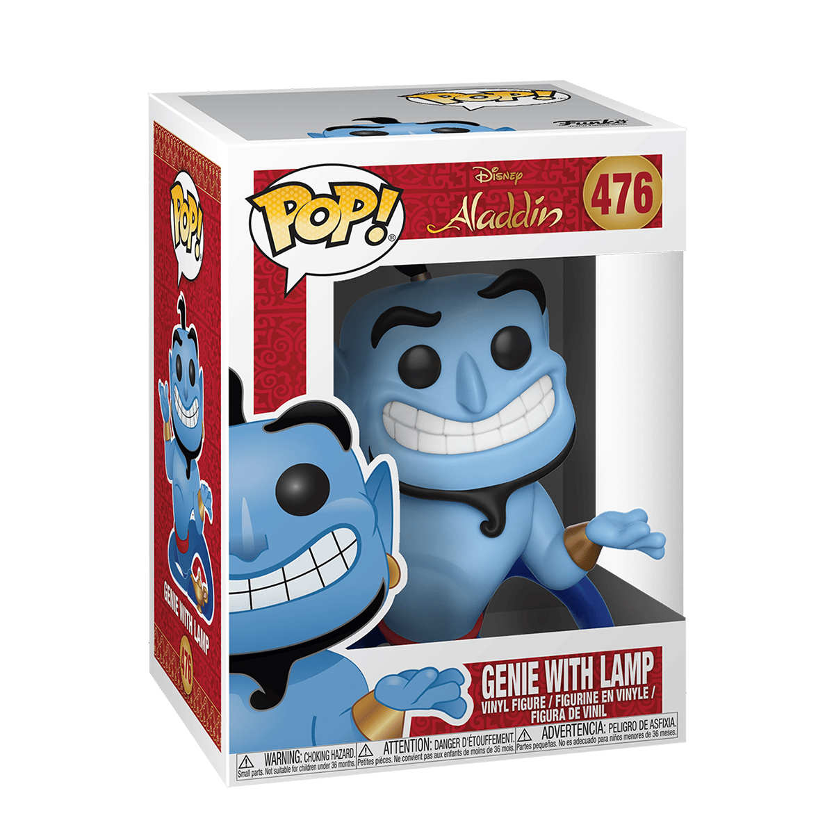 Колекційна фігурка Genie-Lamp серії Aladdin Funko казковий герой Синій — превʼю 3