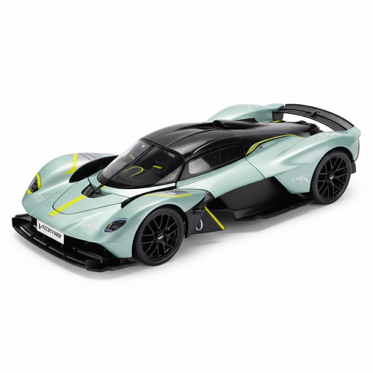 Автомодель Aston Martin Valkyrie Techno Drive 1:18 металева Зелена — превʼю 17