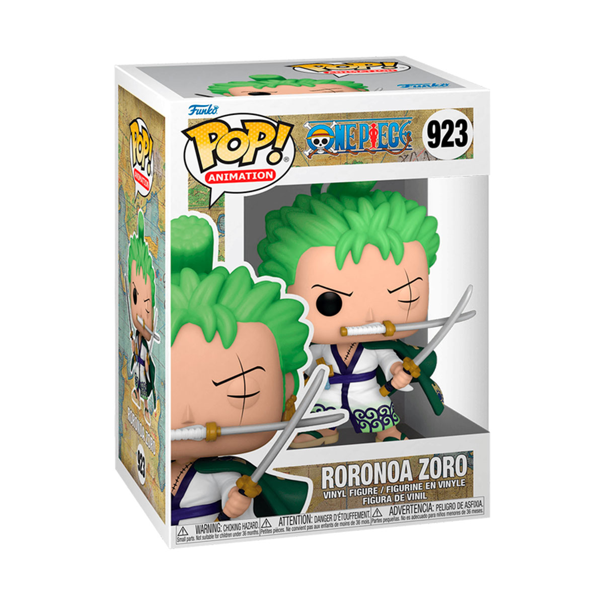 Ігрова фігурка Колекційна Funko POP Roronoa Zoro One Piece Аніме Багатоколірна — превʼю 7
