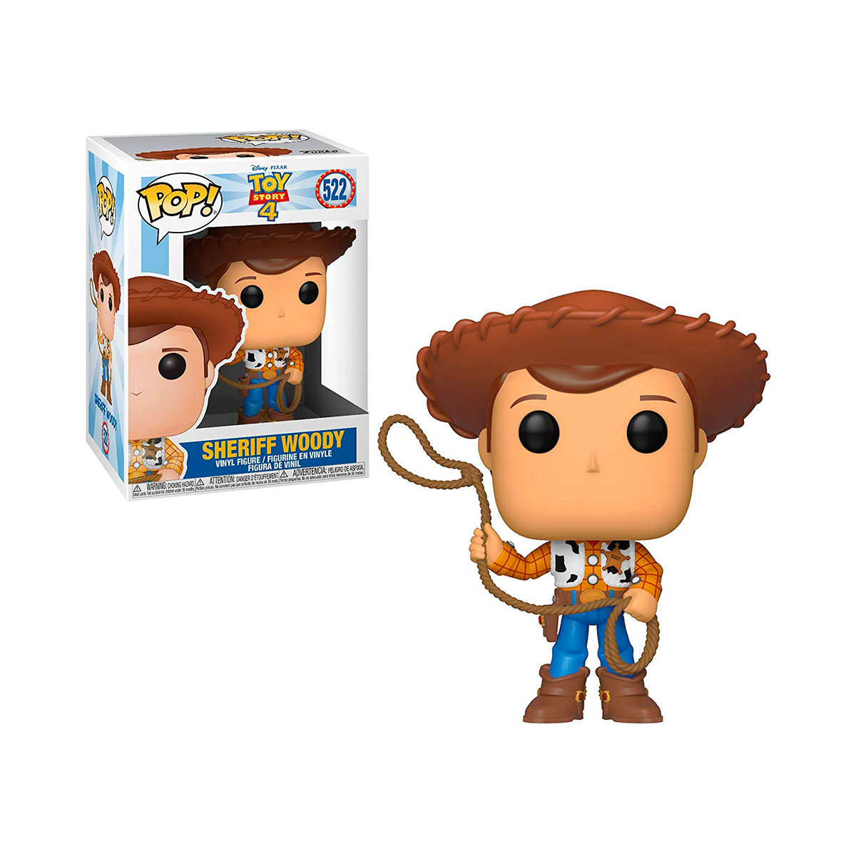 Колекційна ігрова фігурка Funko Pop Toy Story 4 - Woody Шериф Вуді Історія іграшок — превʼю 4