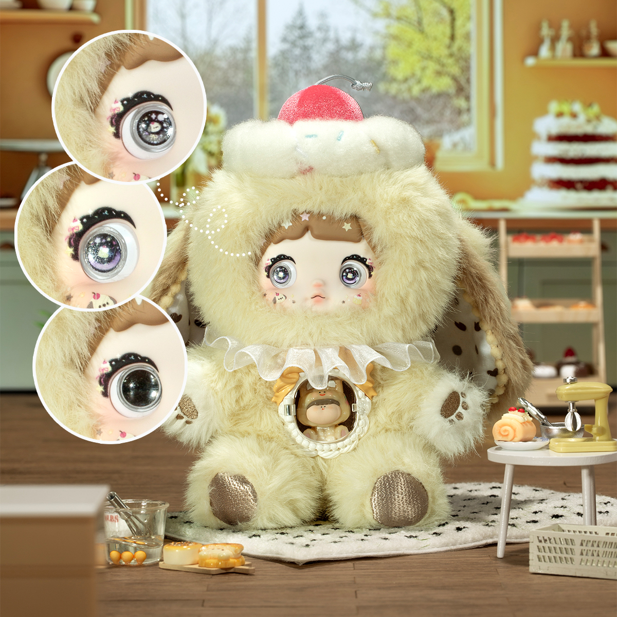 М'яка іграшка Солодусики Hi TOY Nommi від Pop Top плюшева антистрес Кольорова — превʼю 15
