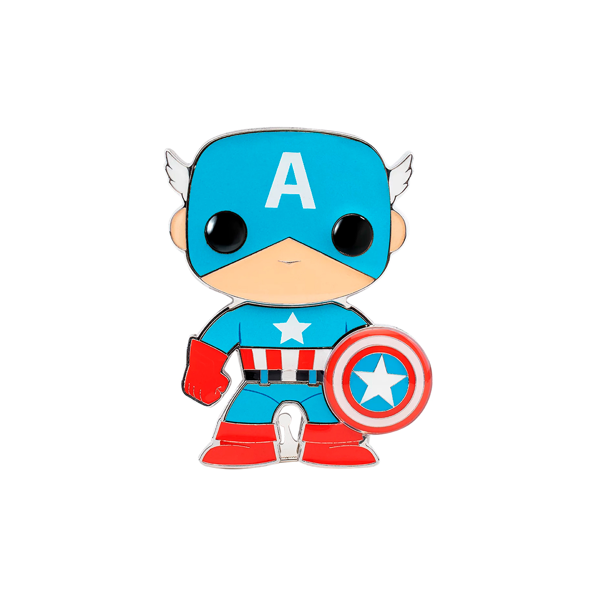Колекційний пін Marvel Captain America - Funko Pop супергеройський аксесуар — превʼю 5