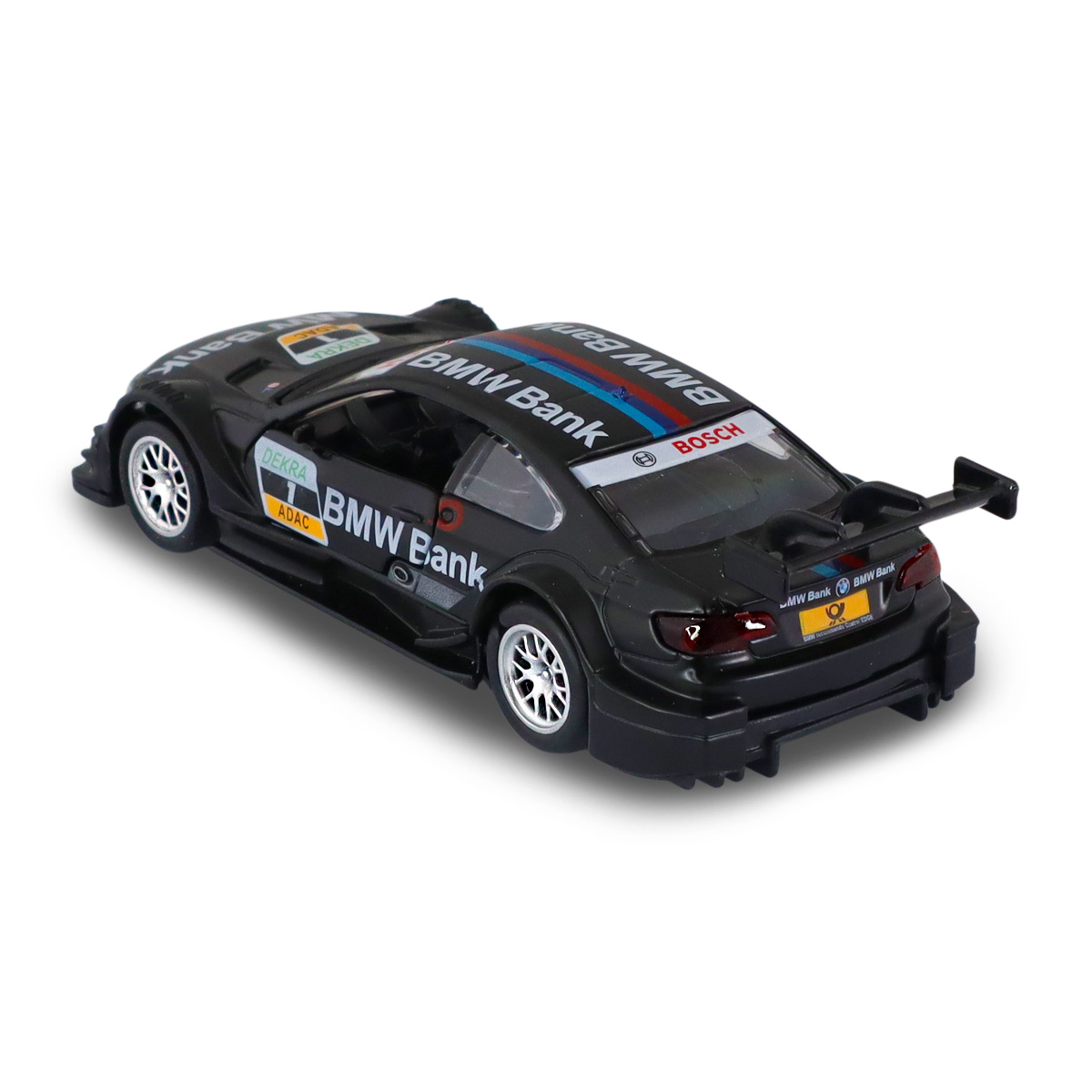Автомодель BMW M3 DTM Techno Drive 1:42 Чорна металева — превʼю 24