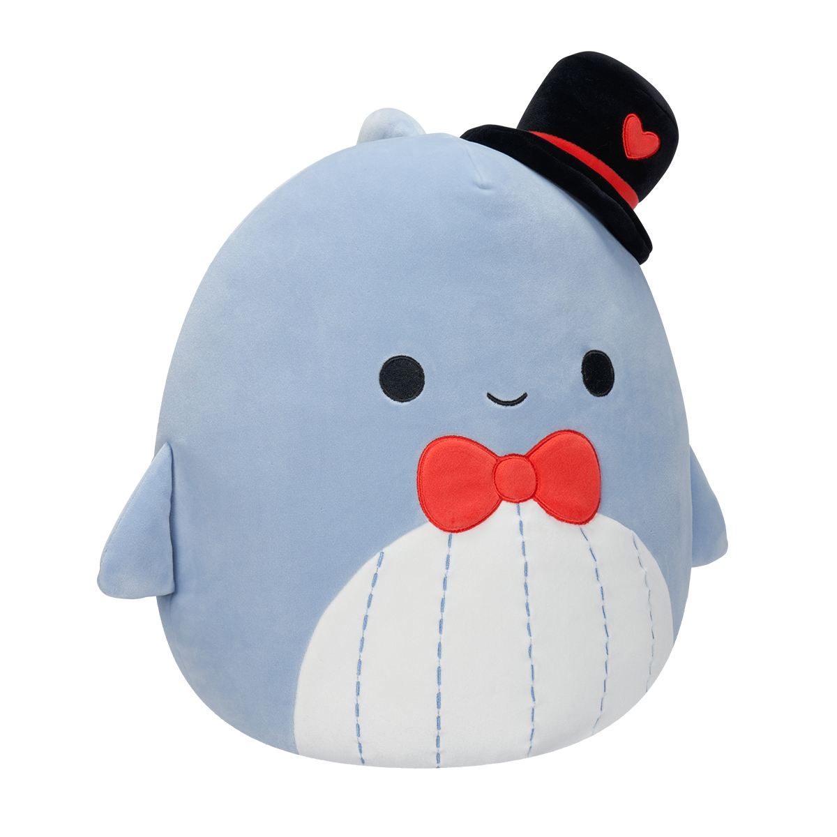 М'яка іграшка Squishmallows – Синій кит Самір (Samir) – 30 cm — превʼю 7