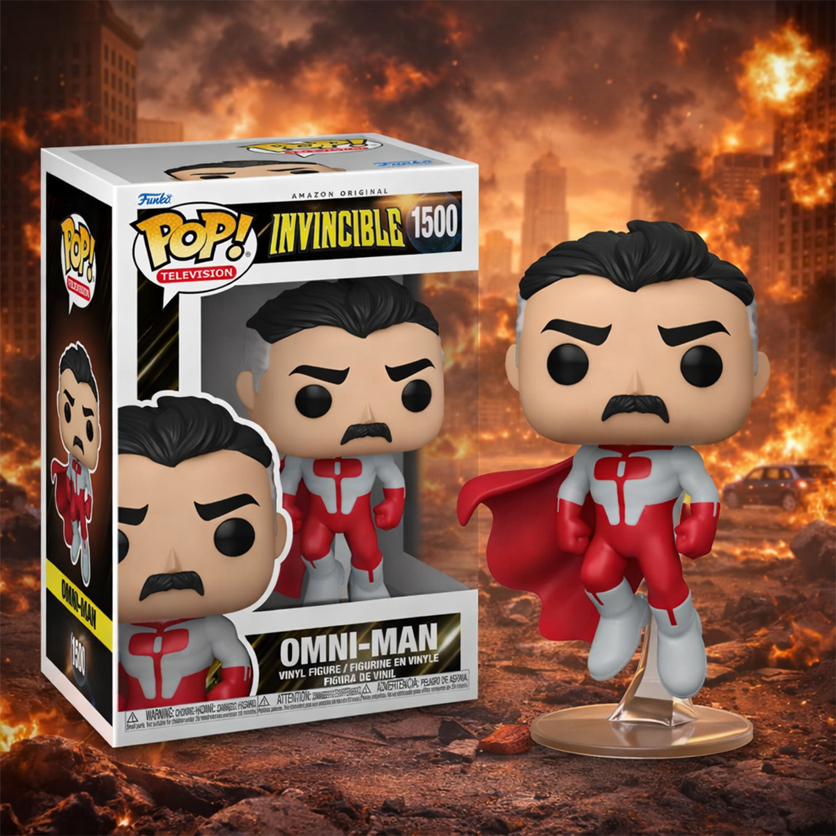 Ігрова фігурка Funko POP! Невразливий Омні-мен 10,7 см — превʼю 3