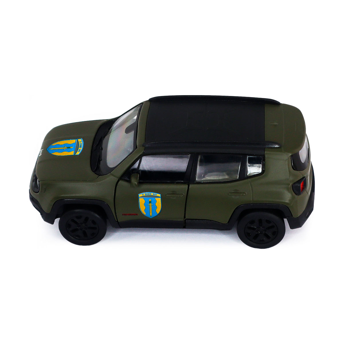 Колекційна автомодель Jeep Renegade Trailhawk Айдар TechnoDrive 1:40 металева — превʼю 25