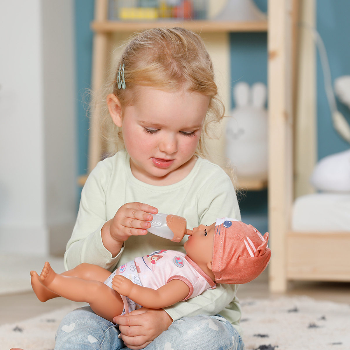 Лялька Baby Born Лена у костюмі котика 36 см з аксесуарами — превʼю 14