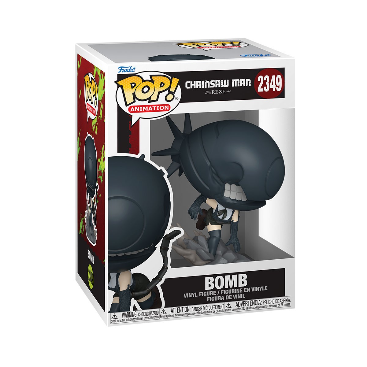 Фігурка Funko POP! Animation Людина-бензопила Дівчина-Бомба 9,6 см — превʼю 1