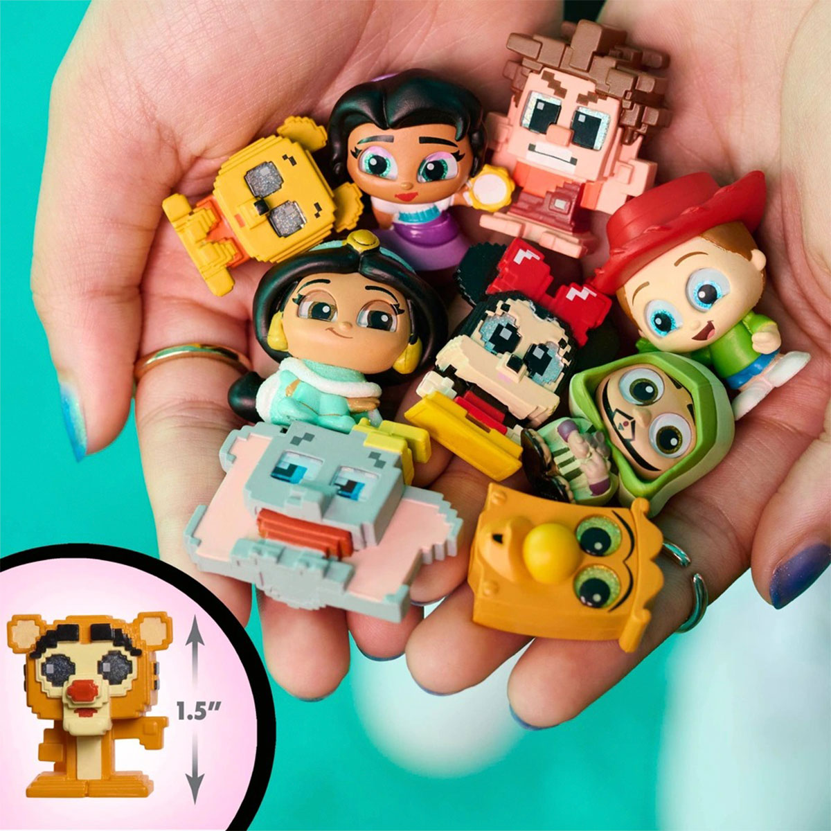 Ігровий набір Disney Doorables S12 піксельний будиночок з фігурками-сюрпризами — превʼю 9