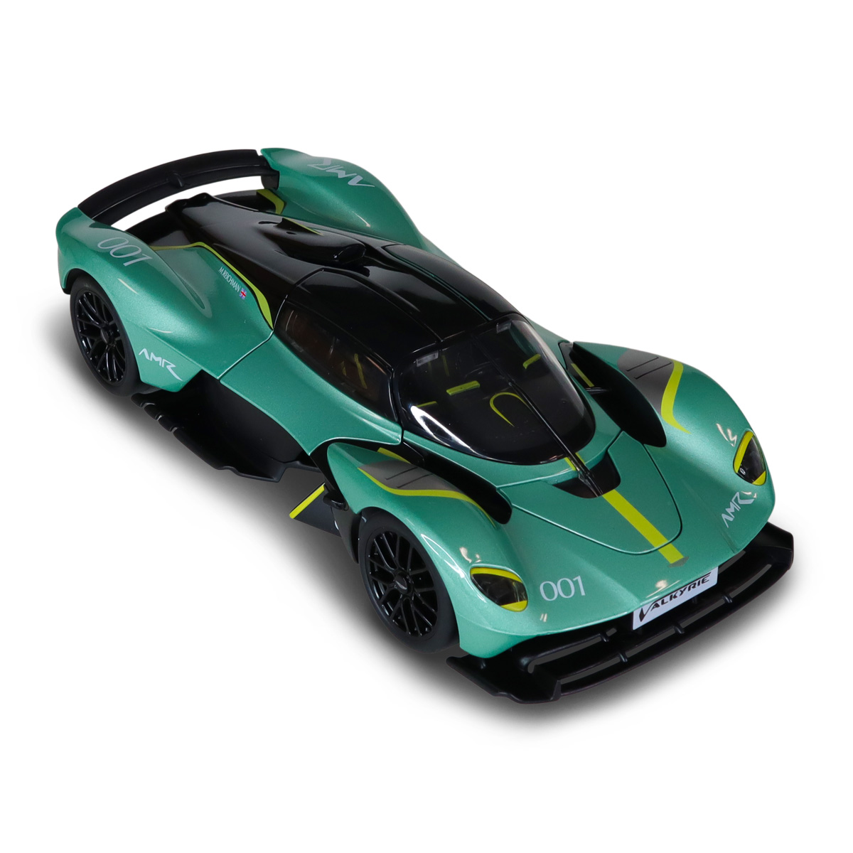 Автомодель Aston Martin Valkyrie Techno Drive 1:18 металева Зелена — превʼю 30