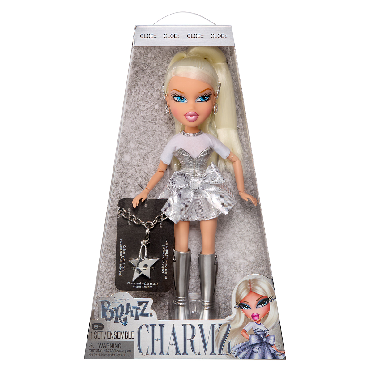Ігровий набір з лялькою Charmz Хлоя Bratz 25-річчя 25 см Світло-бежевий — превʼю 20