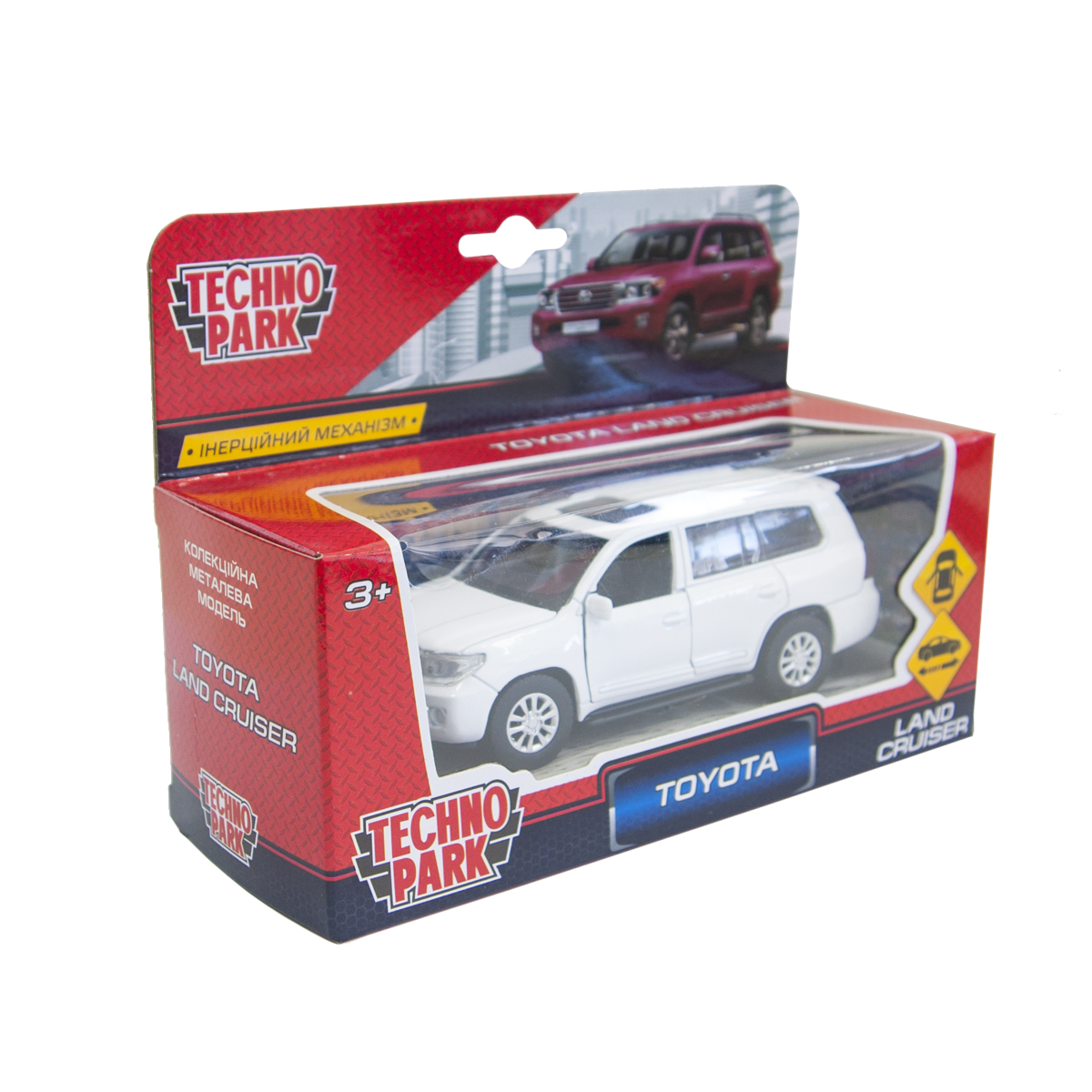 Автомодель Toyota Land Cruiser Techno Park 1:32 металева — превʼю 27
