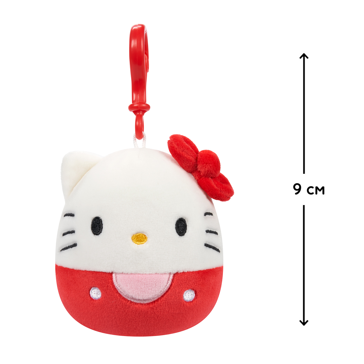 М'яка іграшка Squishmallows – Хелоу Кітті (Hello Kitty) – 9 см — превʼю 5