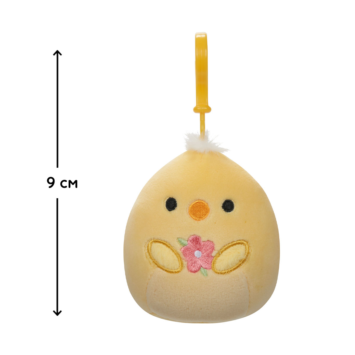 М'яка іграшка на кліпсі Squishmallows — Пташеня Трістон (Triston) — 9 см — превʼю 4