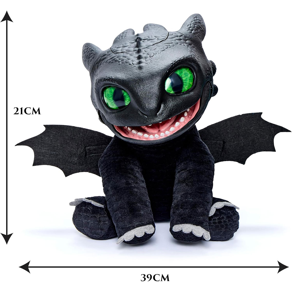 Інтерактивна іграшка Puppetronic by Real FX — Беззубик (Toothless) — 45 см — превʼю 13