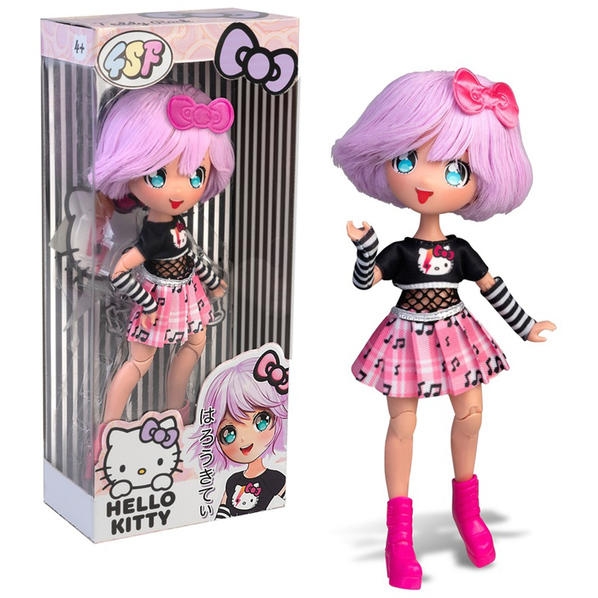 Лялька Manga Dolls Hello Kitty Тедді Рок 19,5 см — превʼю 11