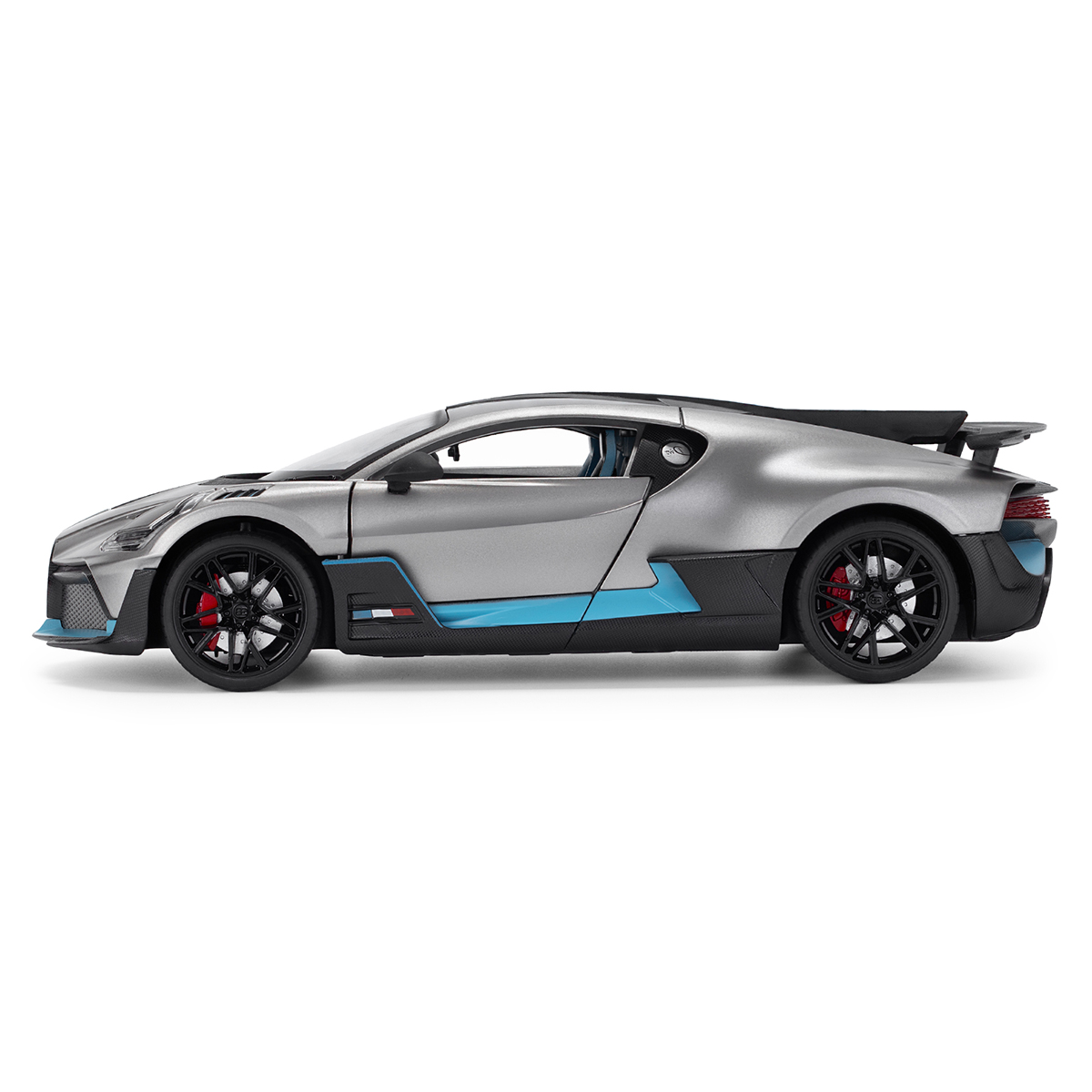 Автомодель Techno Drive Bugatti Divo металева 1:18 Сіра — превʼю 25