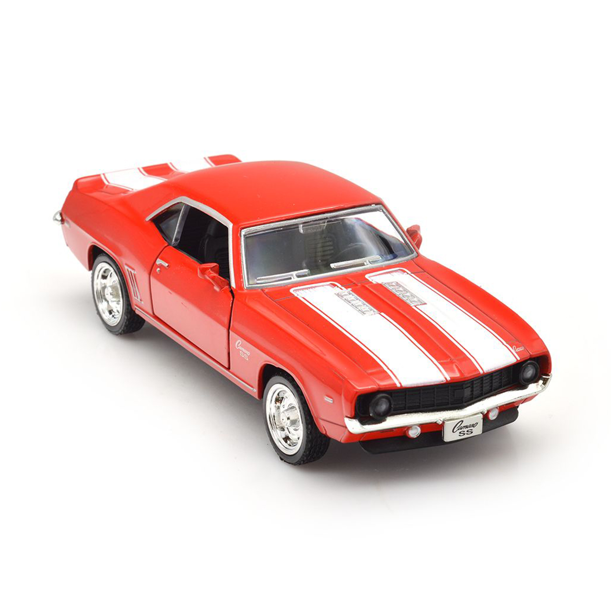 Автомодель Chevrolet Camaro 1969 Techno Drive 1:32 металева Червона — превʼю 19