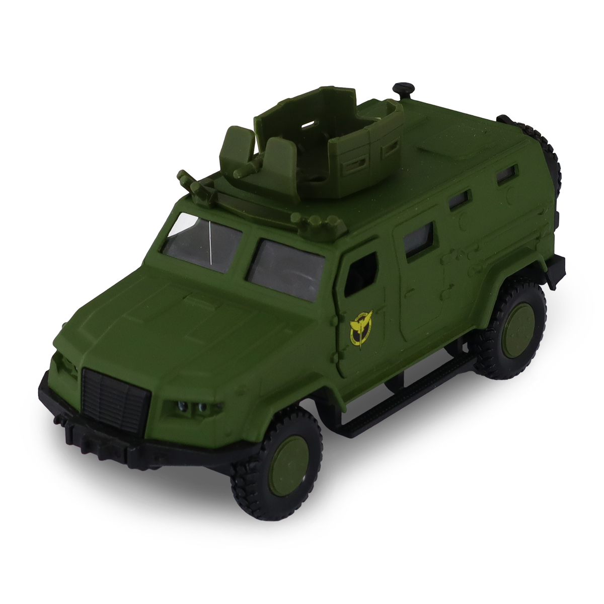 Модель іграшкова TechnoDrive Козак-2М1 Шеврони Героїв ГУР МО металева 12 см — превʼю 16