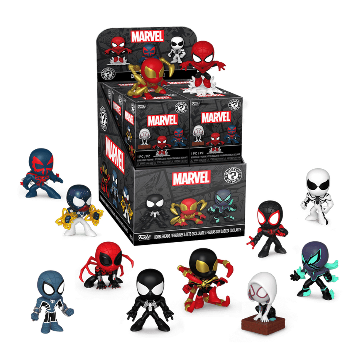 Колекційна ігрова фігурка Mystery Minis Spider-Man Людина-Павук Funko — превʼю 6