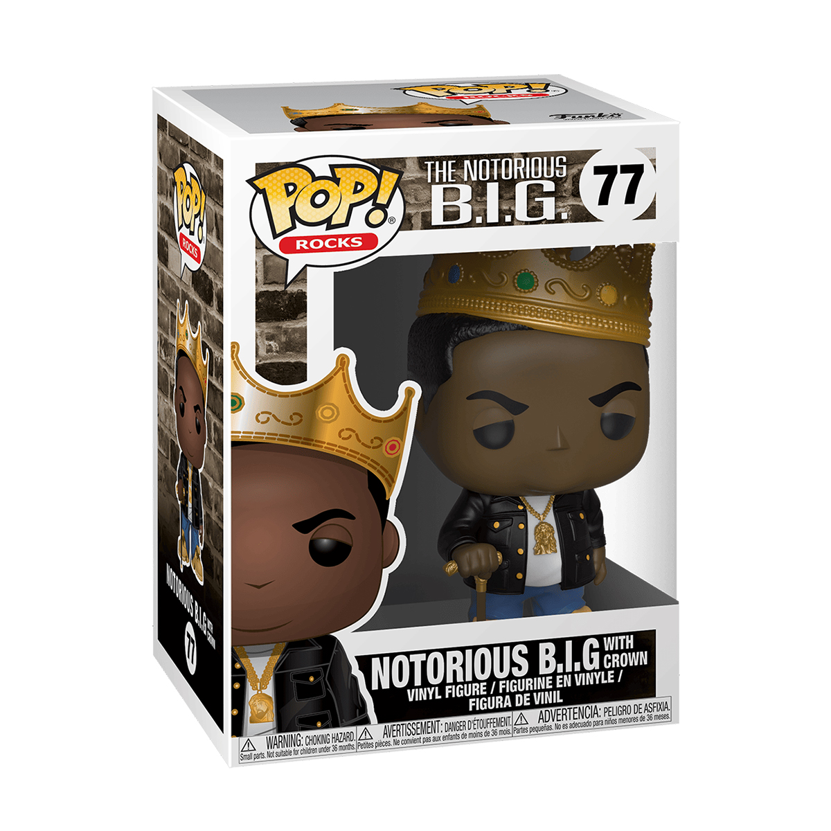 Колекційна фігурка Funko POP Rocks - The Notorious B.I.G. ігрова музична — превʼю 3