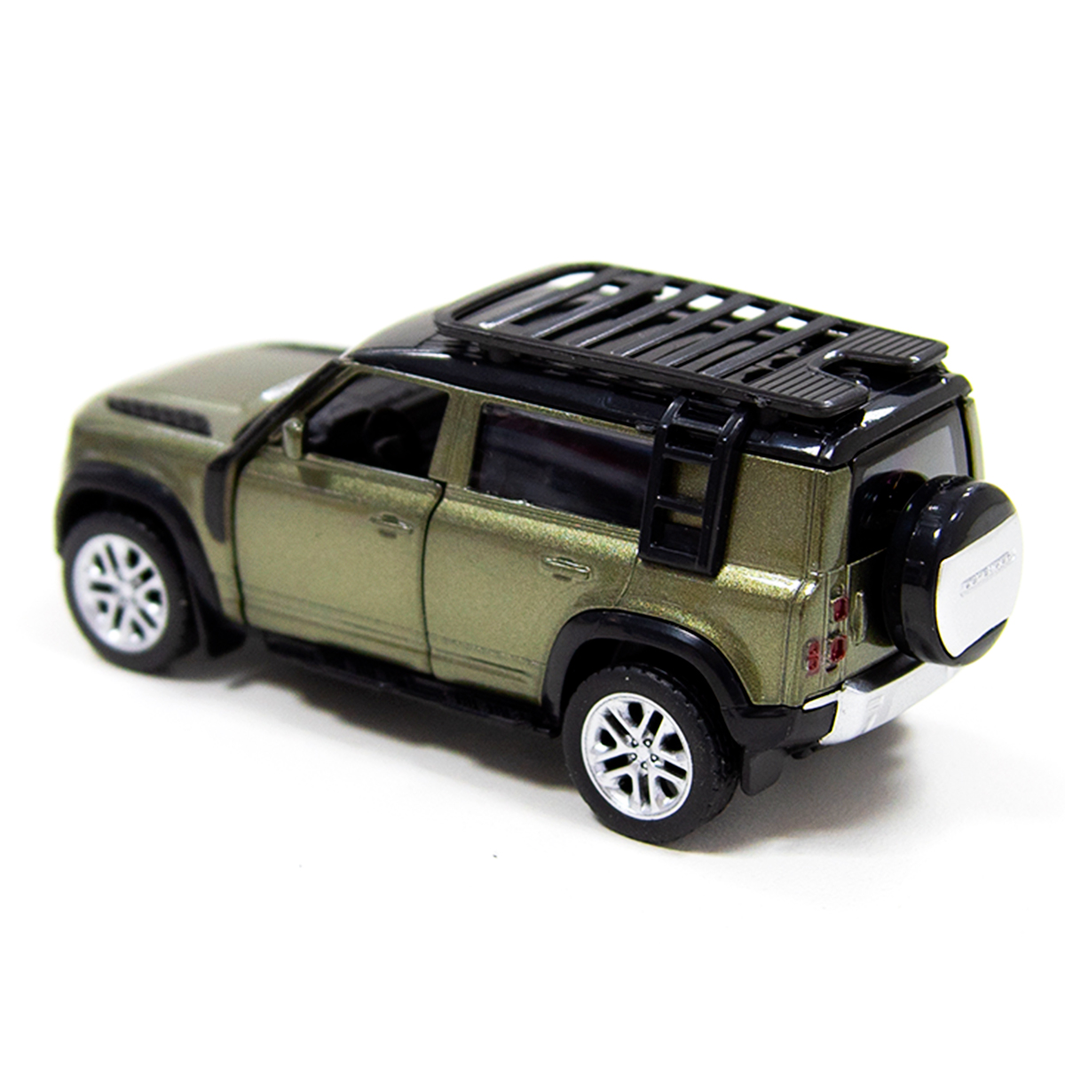 Автомодель Land Rover Defender 110 Techno Drive металева Зелена — превʼю 18
