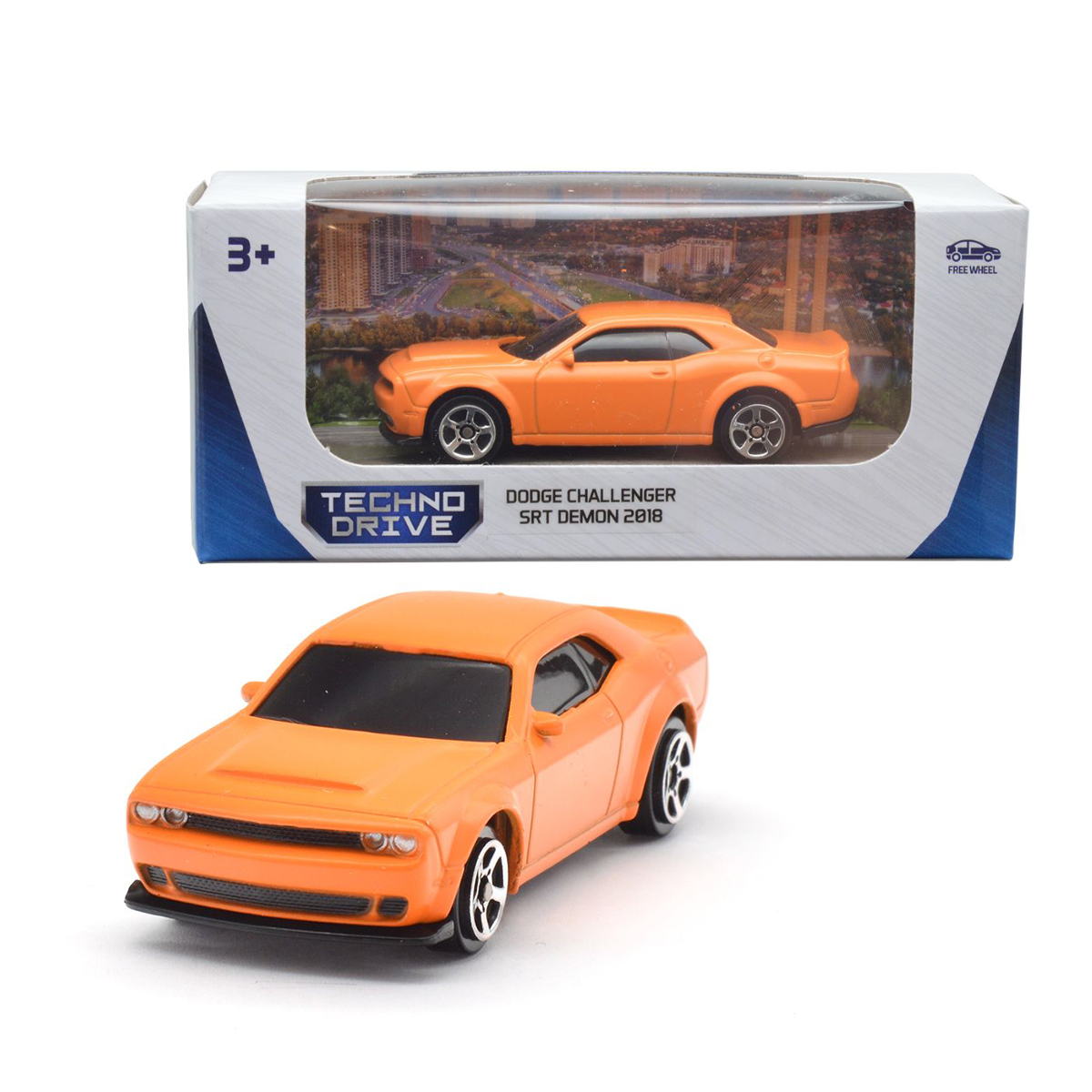 Колекційна машинка TechnoDrive масштаб 1:64 металева — превʼю 19