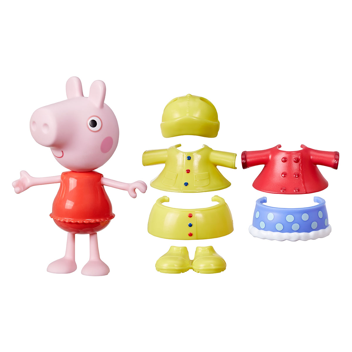 Ігровий набір дитячий Peppa Figurines Одягни Пеппу 15 см з аксесуарами — превʼю 13