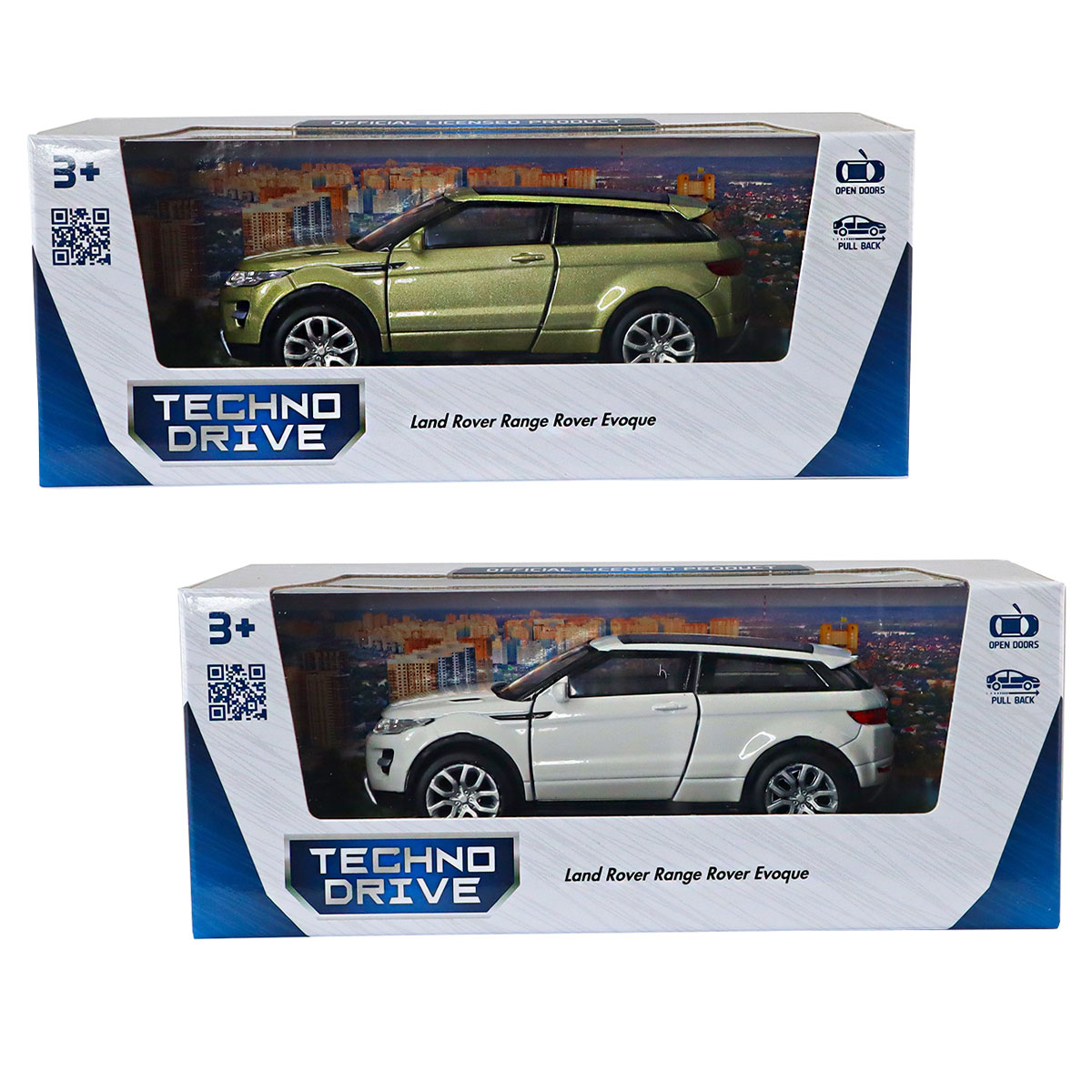 Автомодель Land Rover Range Rover Evoque TechnoDrive 1:43 металева — превʼю 22