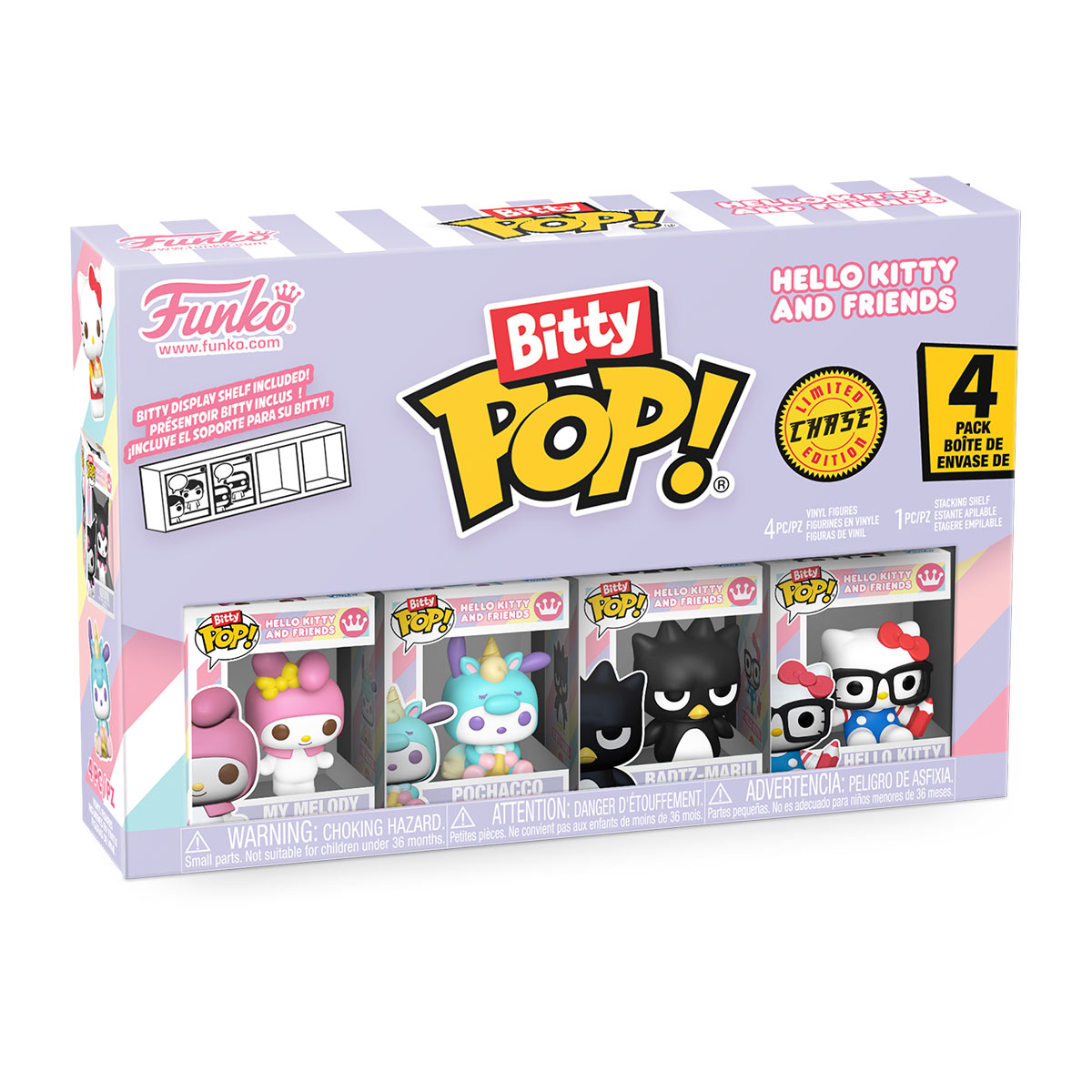 Набір фігурок Funko Bitty Pop — Моя Мелоді (My Melody) — 2,5 см в асортименті — превʼю 6