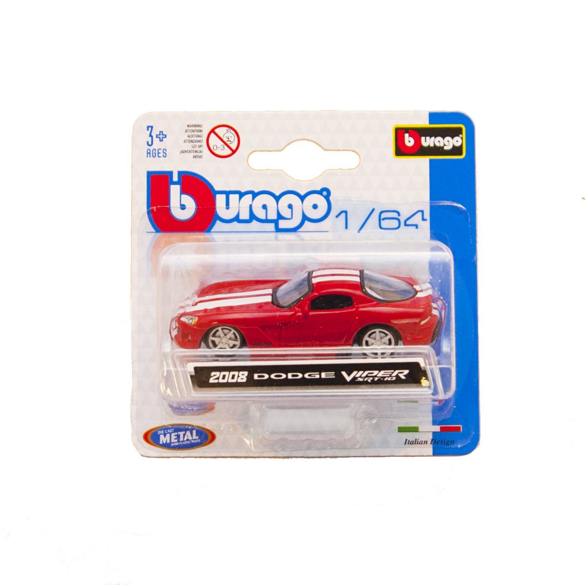 Колекційна модель автомобіля Bburago 1:64 металева — превʼю 3