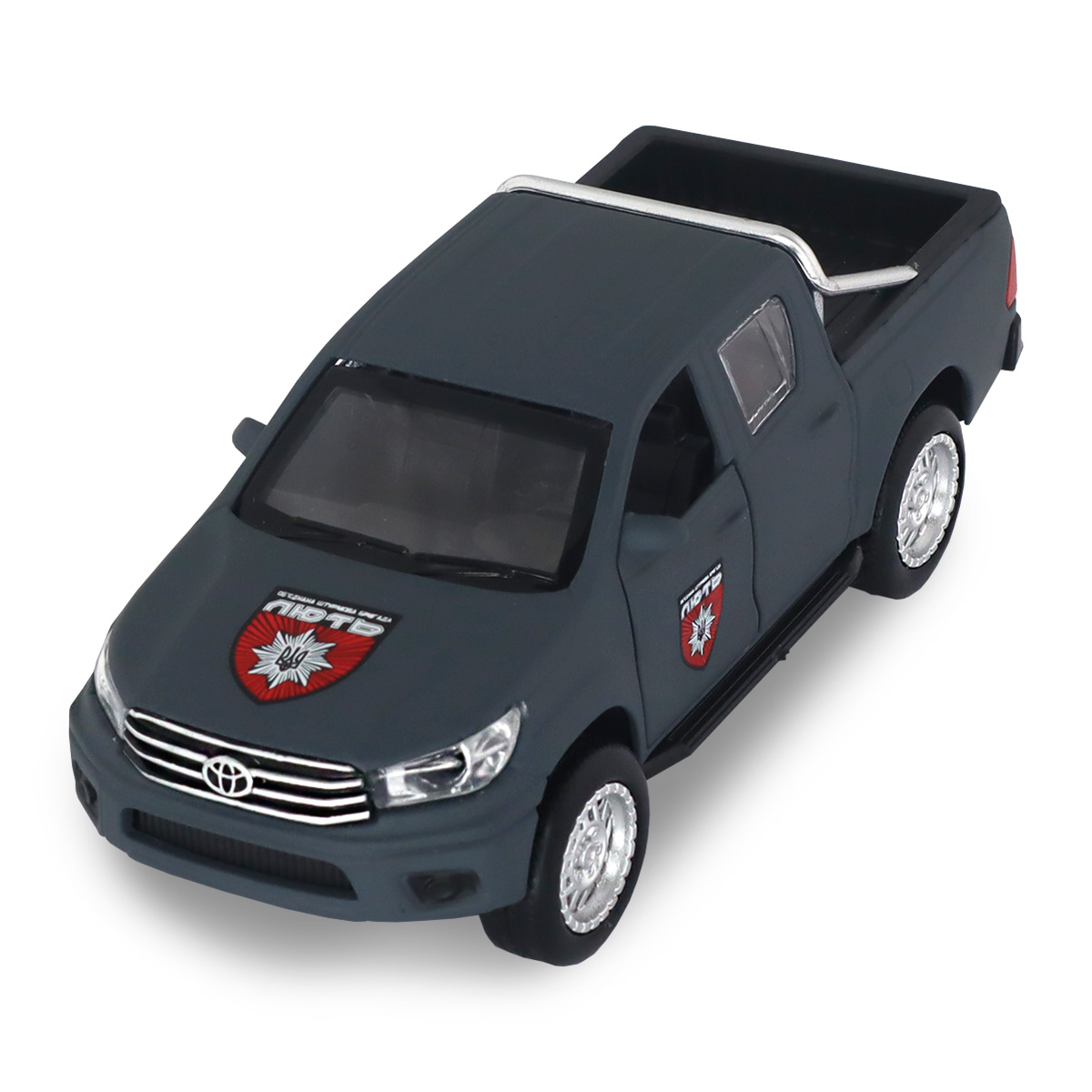 Колекційна автомодель Toyota Hilux ОШБр Лють TechnoDrive 1:40 — превʼю 16