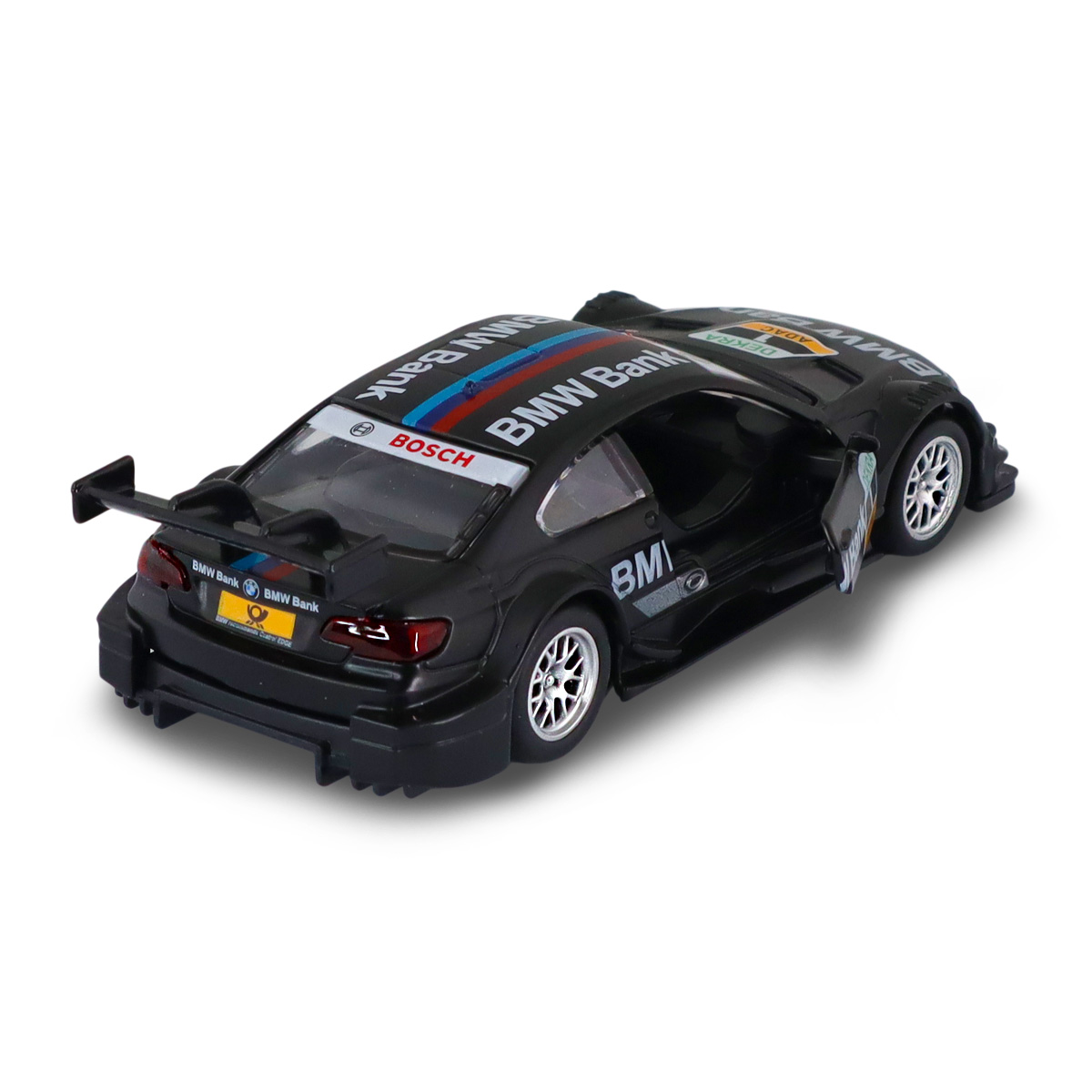 Автомодель BMW M3 DTM Techno Drive 1:42 Чорна металева — превʼю 17