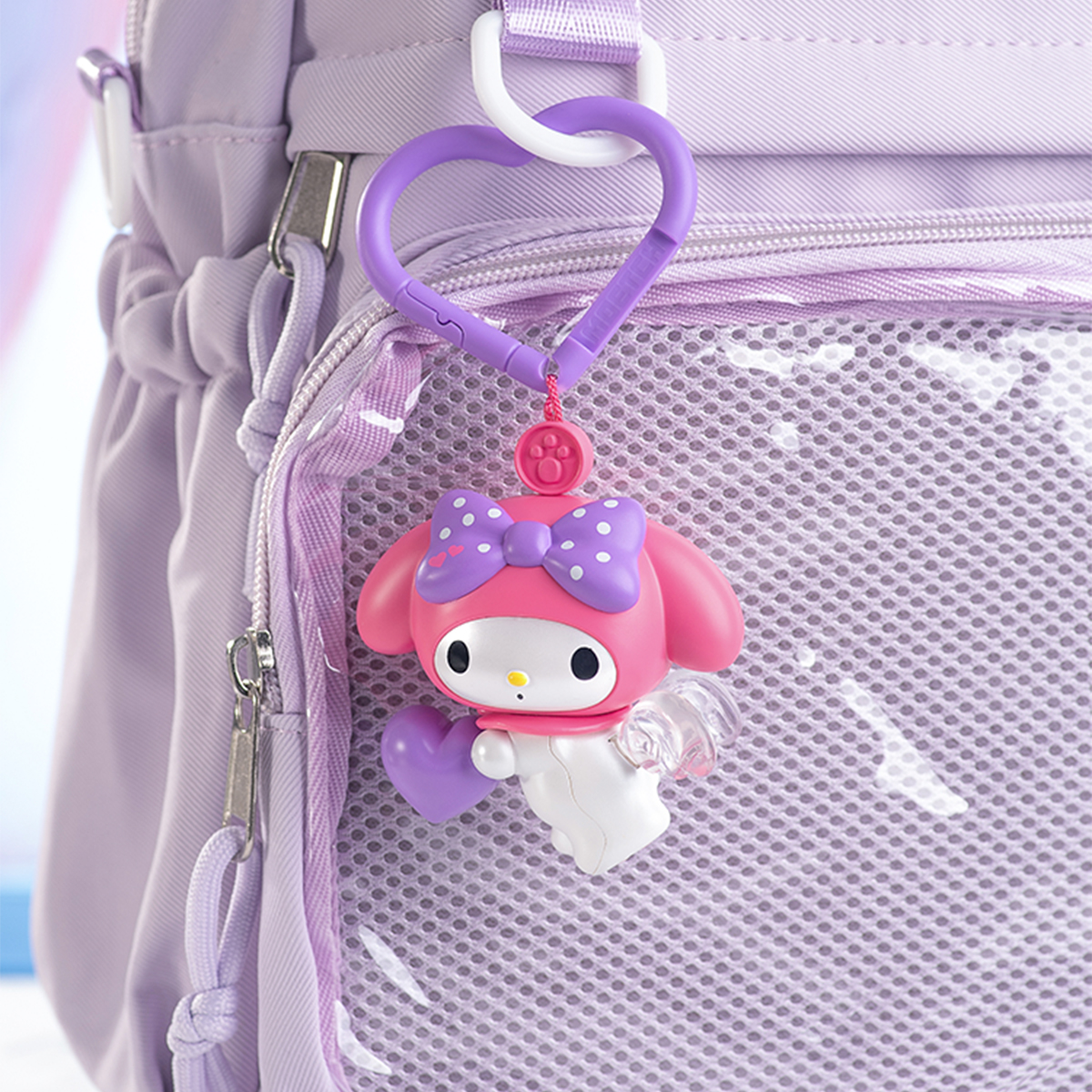 Механічна іграшка Sanrio Pop Top – Kuromi & My Melody – 8 см — превʼю 13