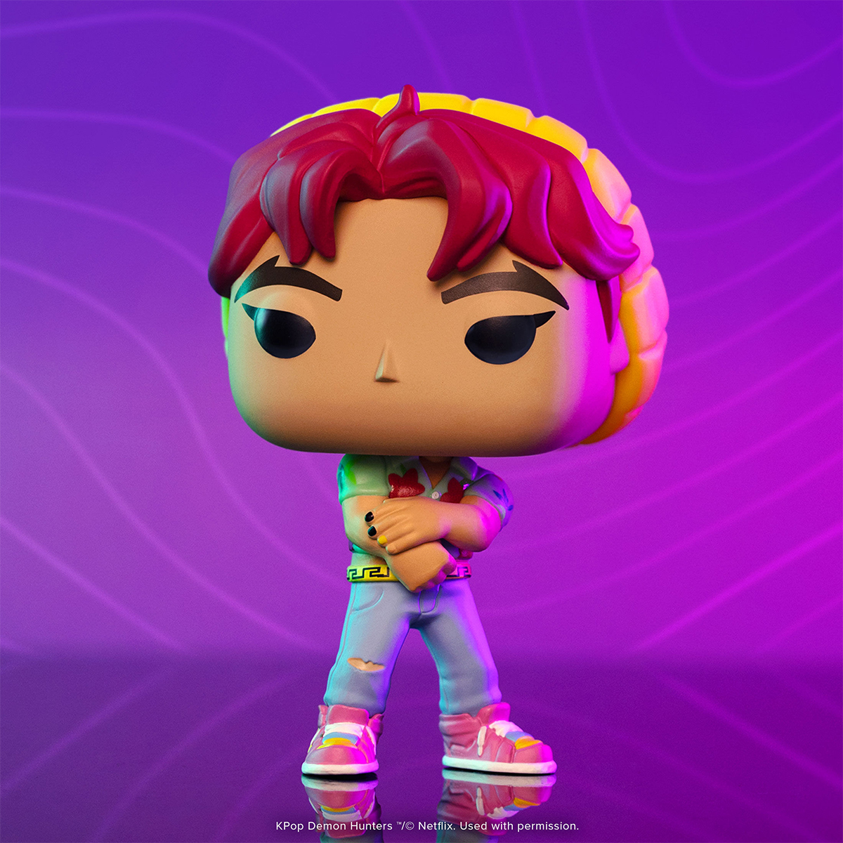 Колекційна ігрова фігурка Funko POP K-Pop Demon Hunters - Abby Еббі Різнокольорова — превʼю 6