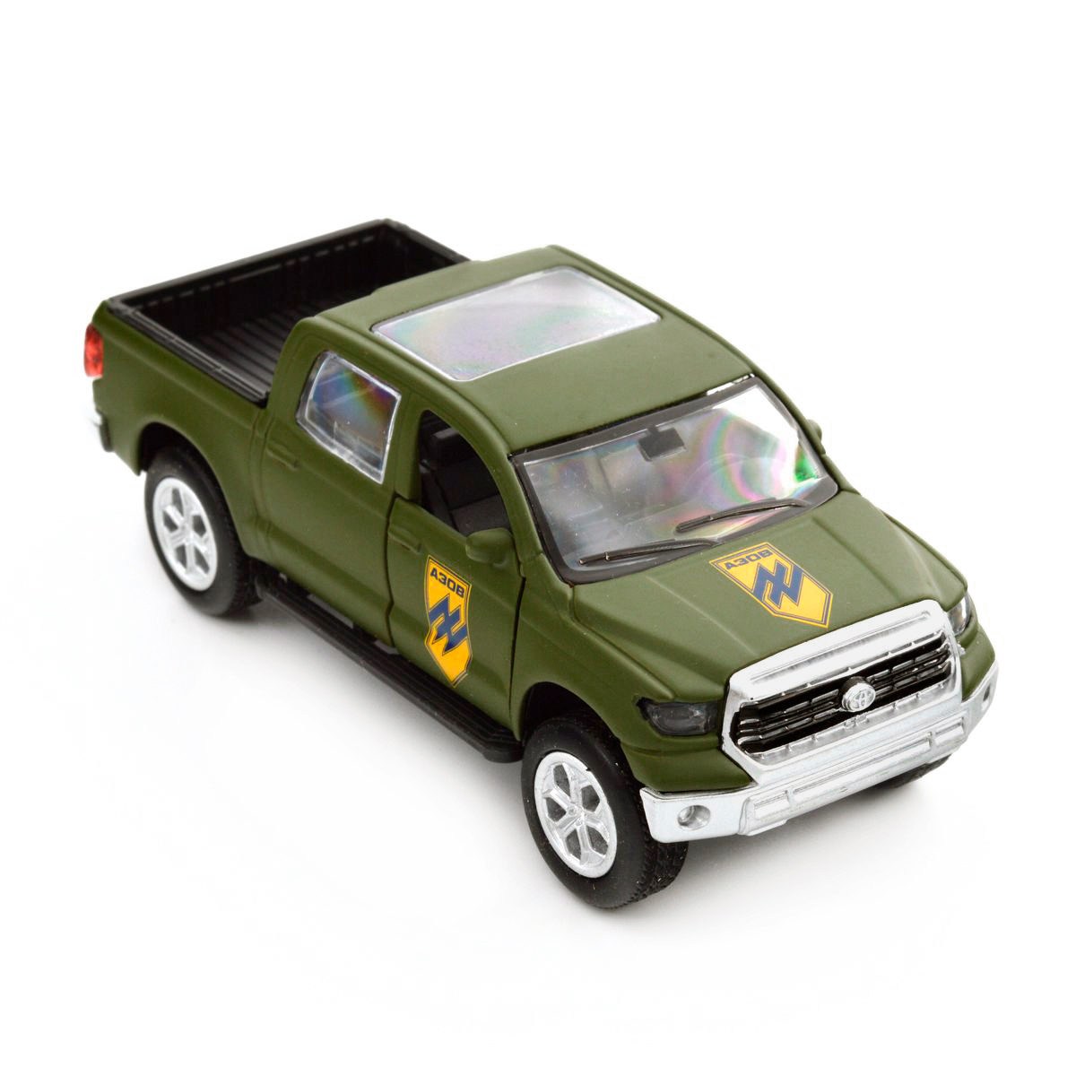 Автомодель Toyota Tundra Азов серії Шеврони Героїв 1:40 металева — превʼю 30