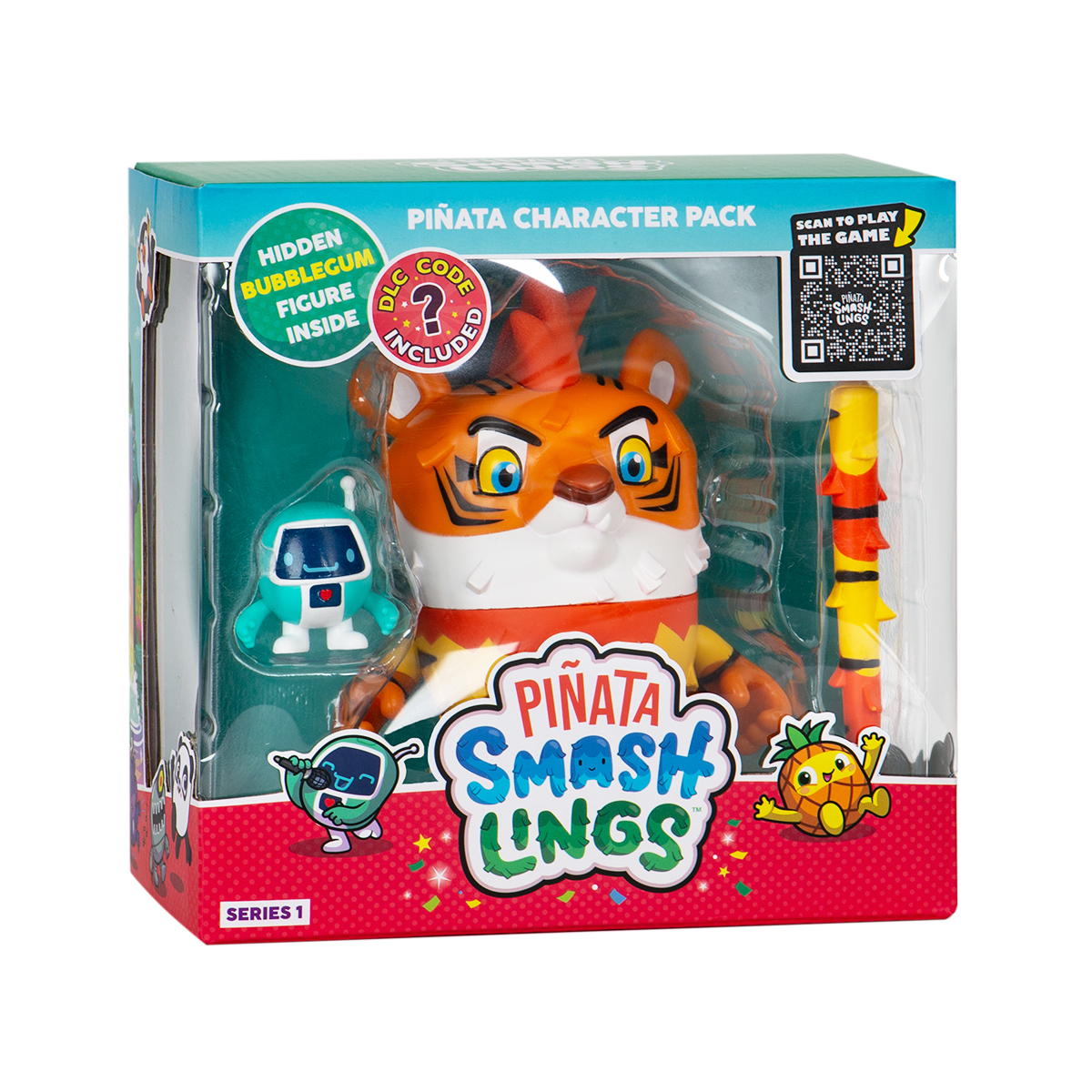 Ігровий набір фігурка Тигр Моу з аксесуарами Toikido Piñata Smashlings 11.5 см — превʼю 3