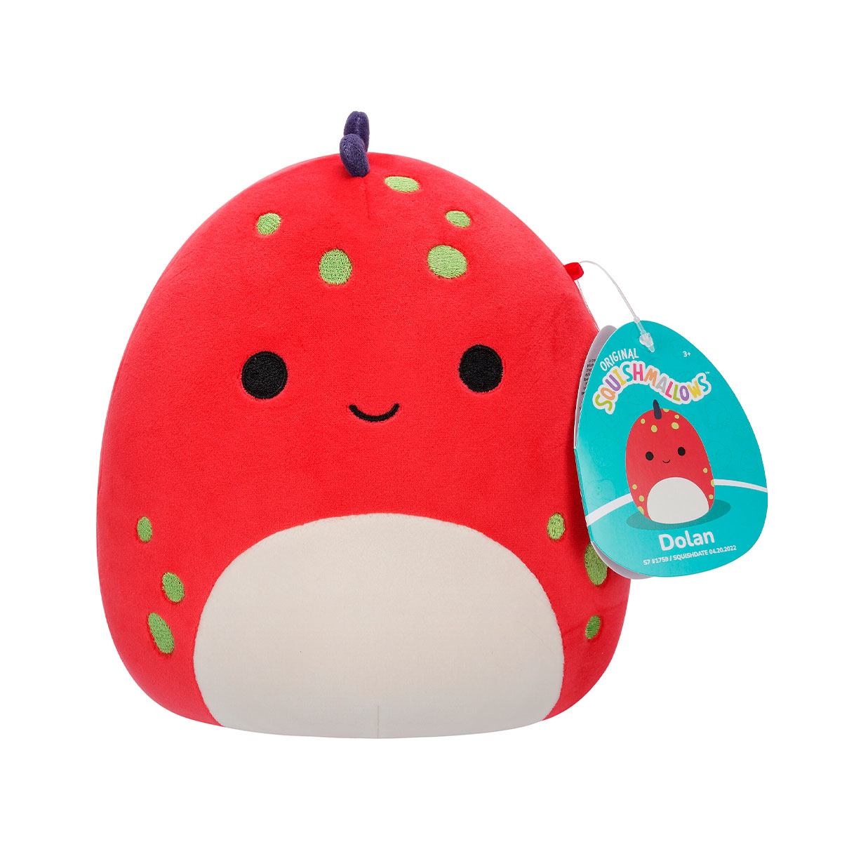 М'яка іграшка Squishmallows – Діно Долан (Dino Dolan) – 19 cm — превʼю 14