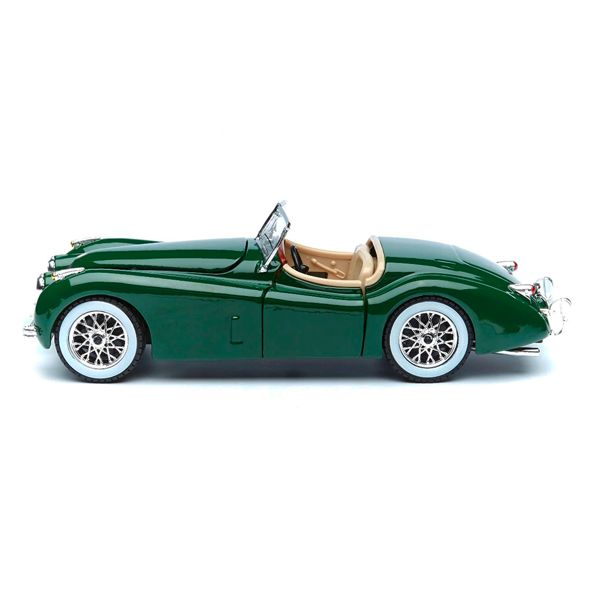Колекційна автомодель Jaguar XK 120 1951 Bburago 1:24 металева — превʼю 13