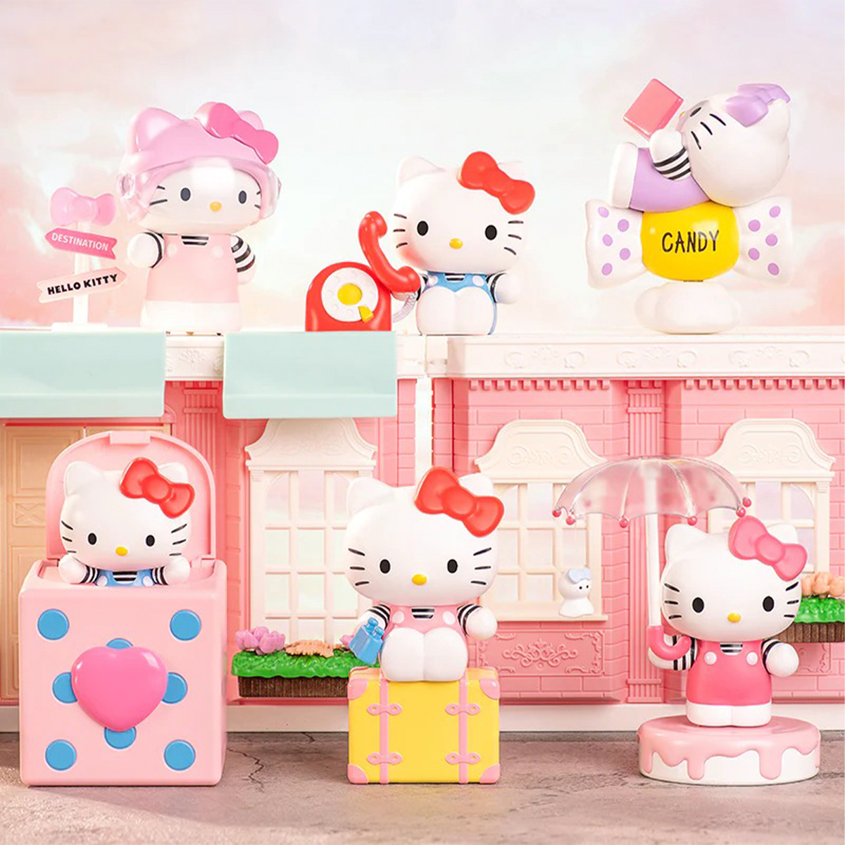 Механічна фігурка Pop Top Hello Kitty – Hello Kitty – 10 см — превʼю 12