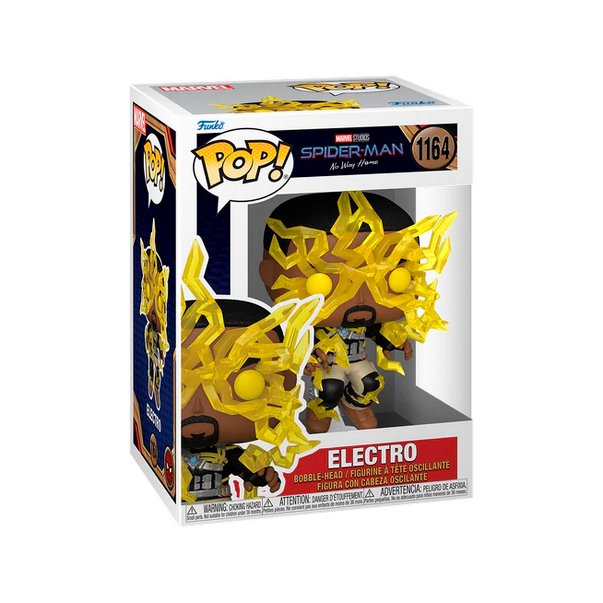 Колекційна ігрова фігурка Spider-Man No Way Home - Electro Funko POP — превʼю 4