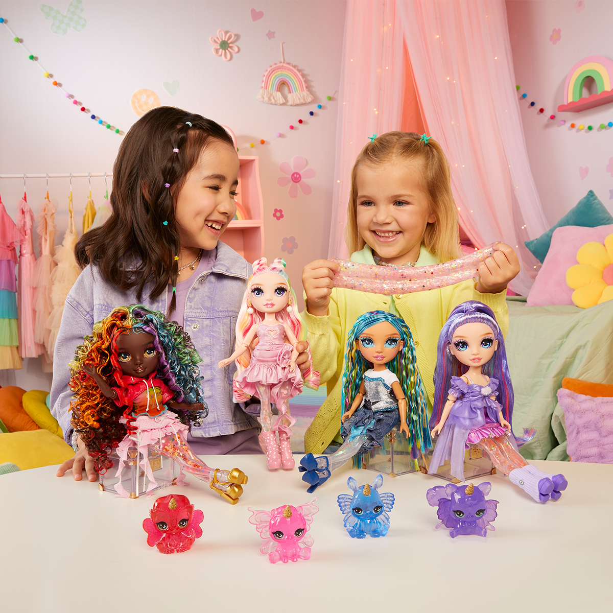 Ігровий набір лялька Rainbow High серії Rainbow Shimmers Віолетта Фіолетова — превʼю 12