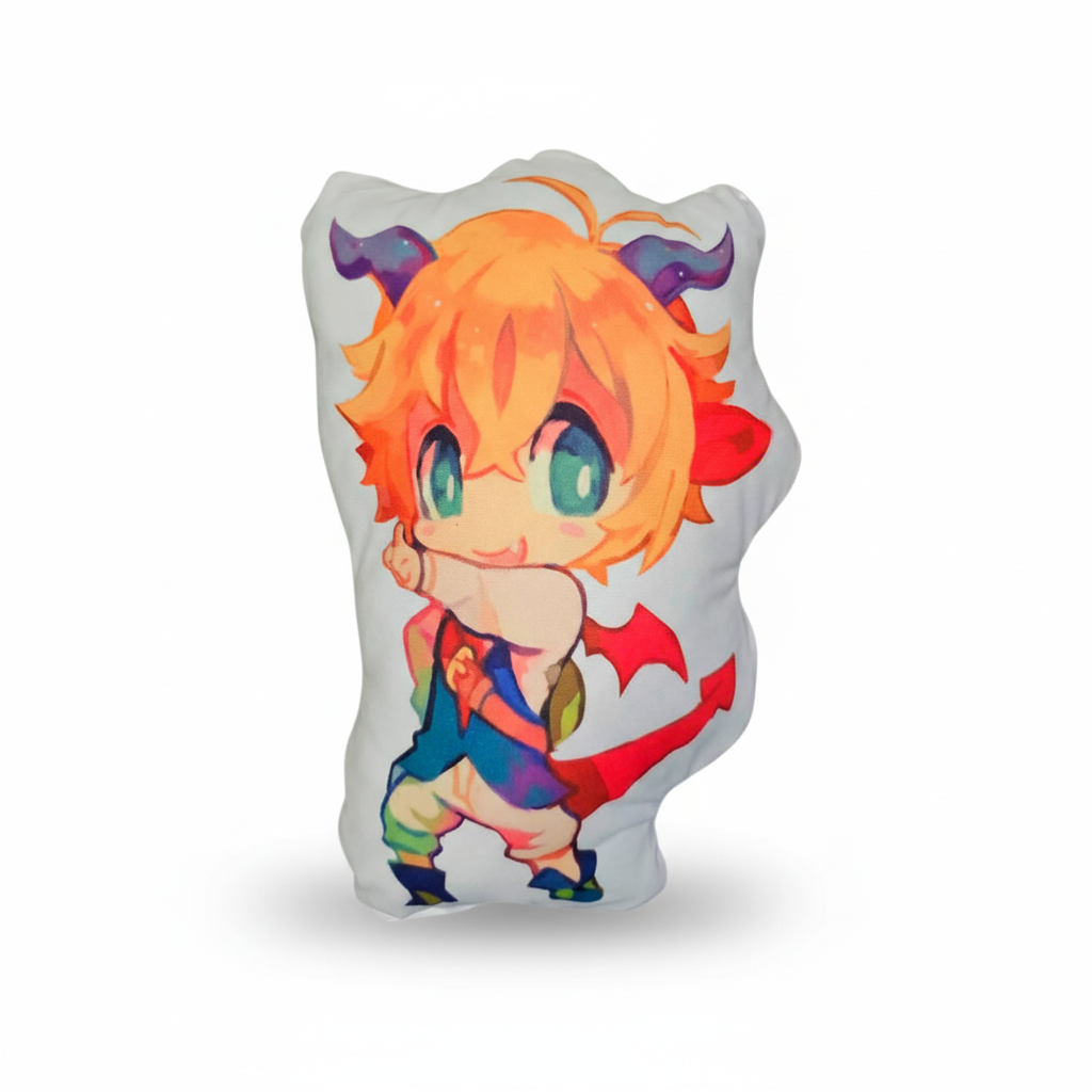Фігурна подушка Меліодас Meliodas Сім смертних гріхів The Seven Deadly Sins 30x40 см — превʼю 3