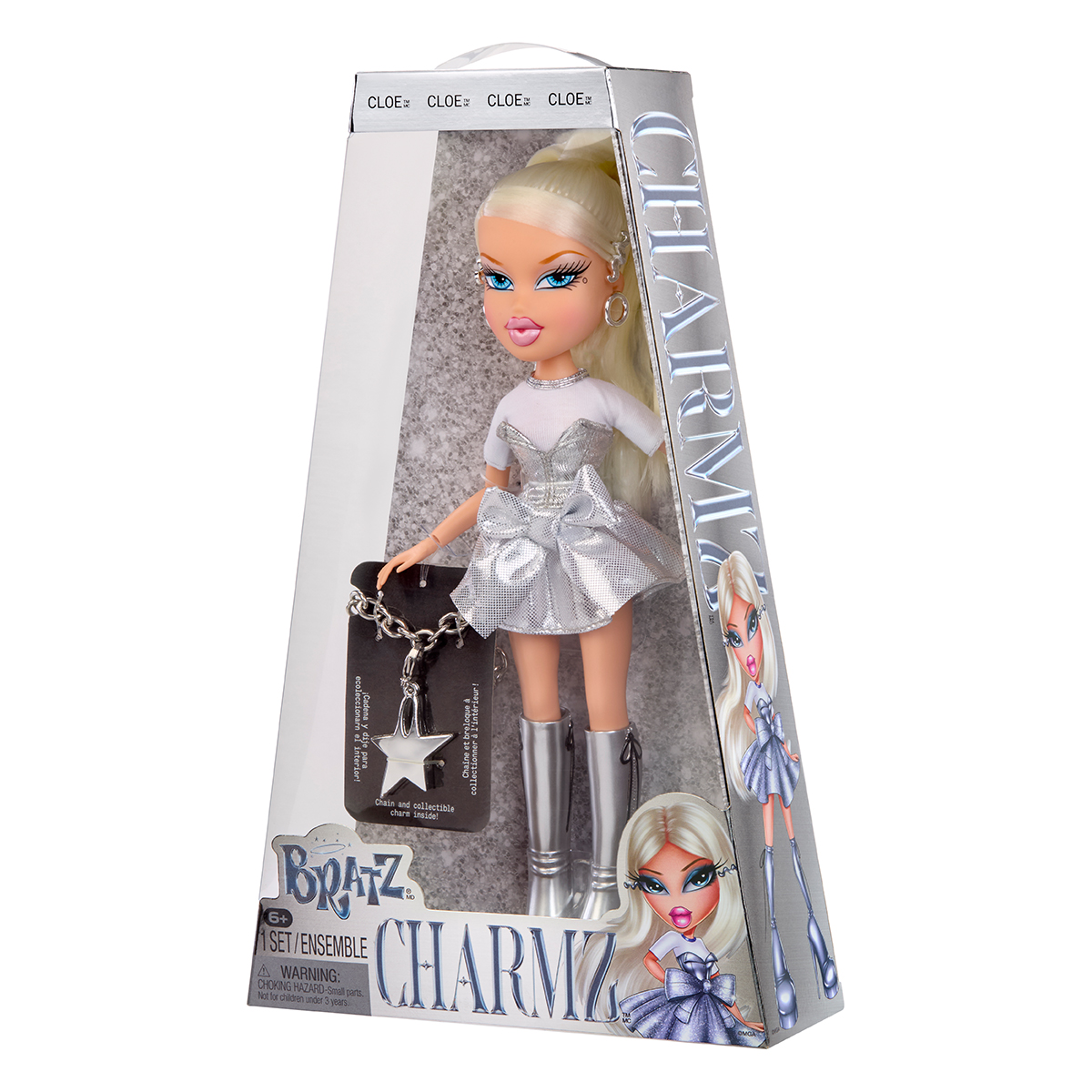 Ігровий набір з лялькою Charmz Хлоя Bratz 25-річчя 25 см Світло-бежевий — превʼю 19