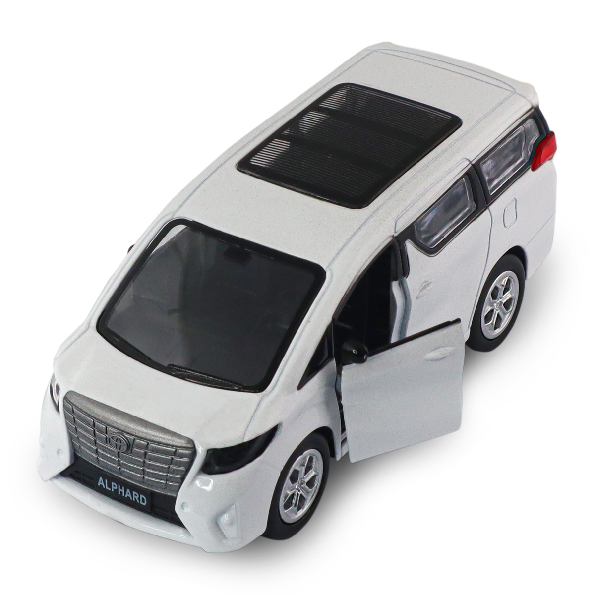 Автомодель Toyota Alphard Techno Drive 1:40 Біла металева — превʼю 30
