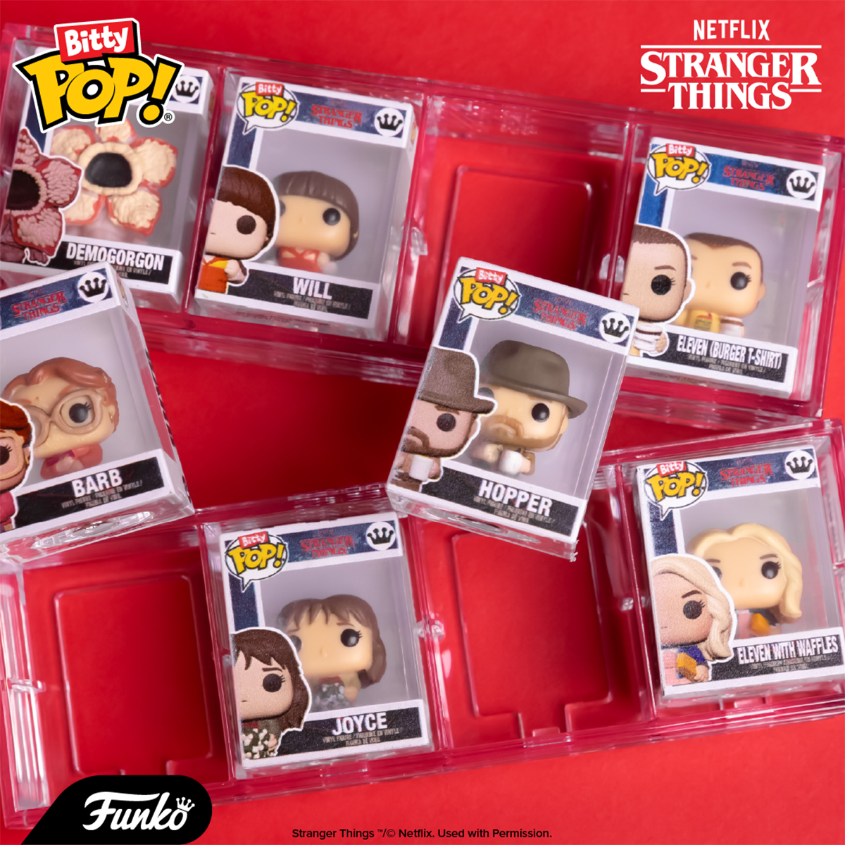 Фігурка Funko Bitty Pop — Гоппер (Hopper) — 2,5 см в асортименті — превʼю 7